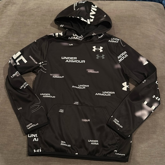 UNDER ARMOUR Boys lined Hoodie NWOT sz M - Picture 1 of 7